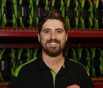 Dylan Pahle, team member at SERVPRO of Williamson County