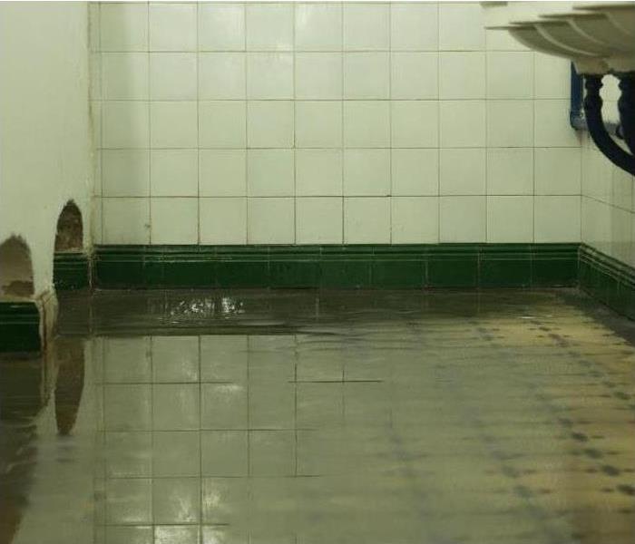 wet floor, water on the floor